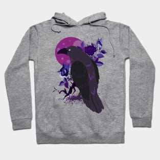 Purple crow Hoodie